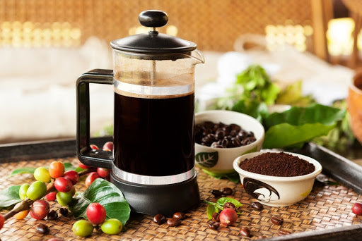 Mini French Press Coffee Maker with 4 Level Filtration System